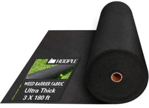 HOOPLE Ultra Thick Garden Weed Blocker Cloth