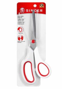 SINGER Fabric Scissors with Comfort Grip for Right & Left Handed Person