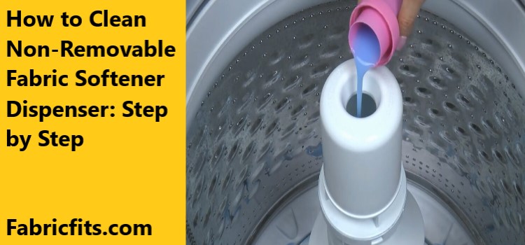 How to Clean Non-Removable Fabric Softener Dispenser