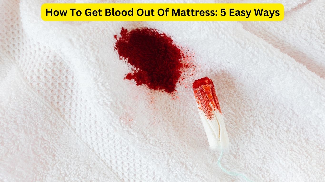 can you get blood out of a mattress