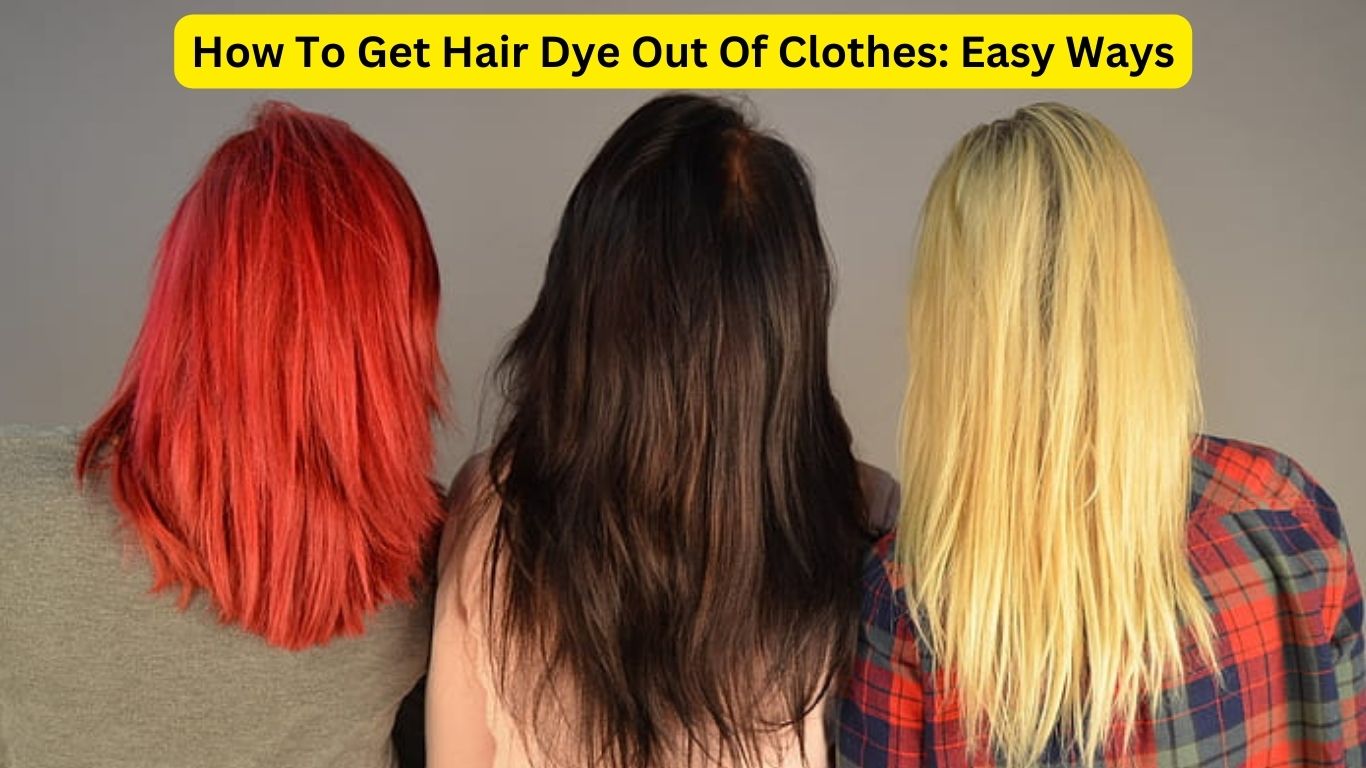 How To Get Hair Dye Out Of Blue Jeans