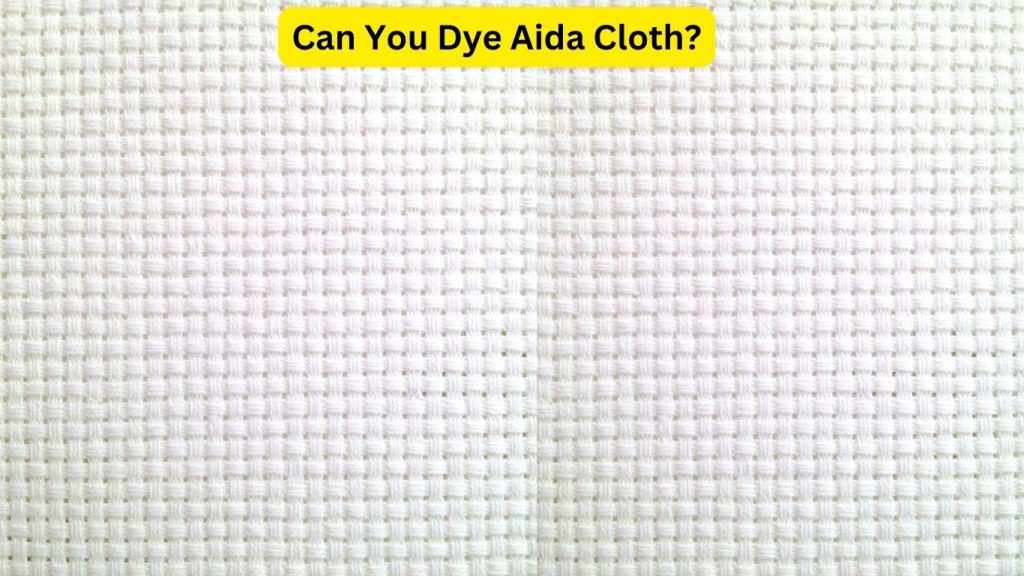 Can You Dye Aida Cloth