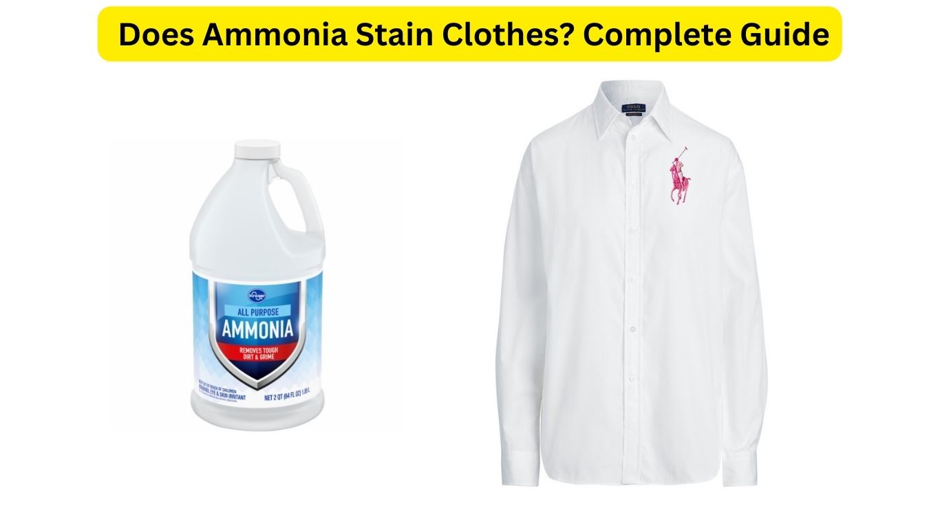 Does Ammonia Stain Clothes