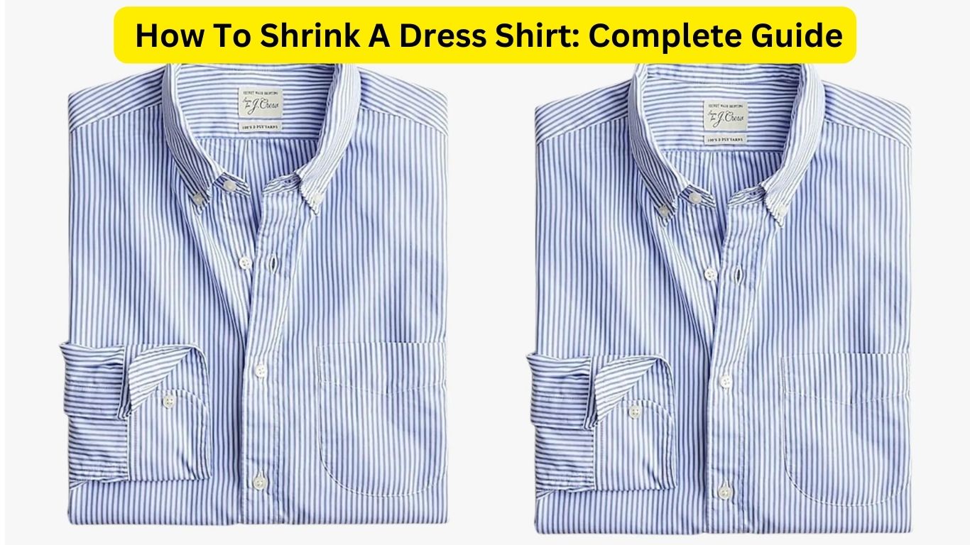 How To Shrink A Dress Shirt