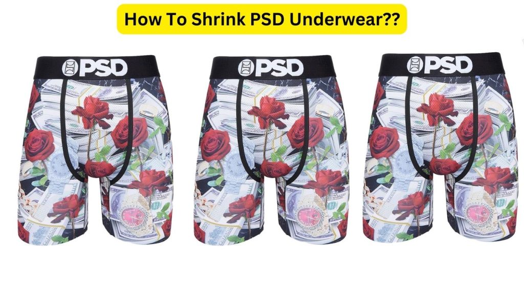 How To Shrink PSD Underwear