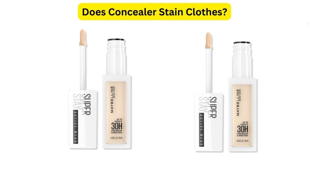 Does Concealer Stain Clothes