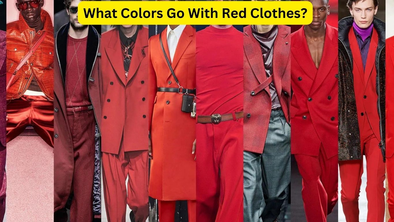 What Colors Go With Red Clothes