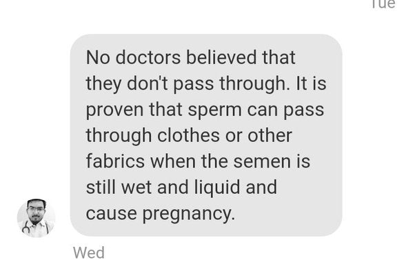 Can Sperm Go Through Clothes?