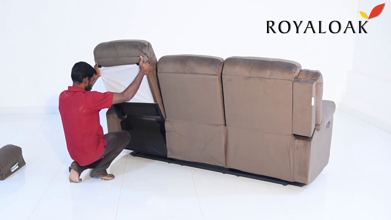 How to Assemble a 3 Seater Recliner Sofa