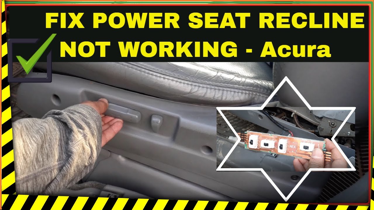 How to Fix Driver Seat Recliner