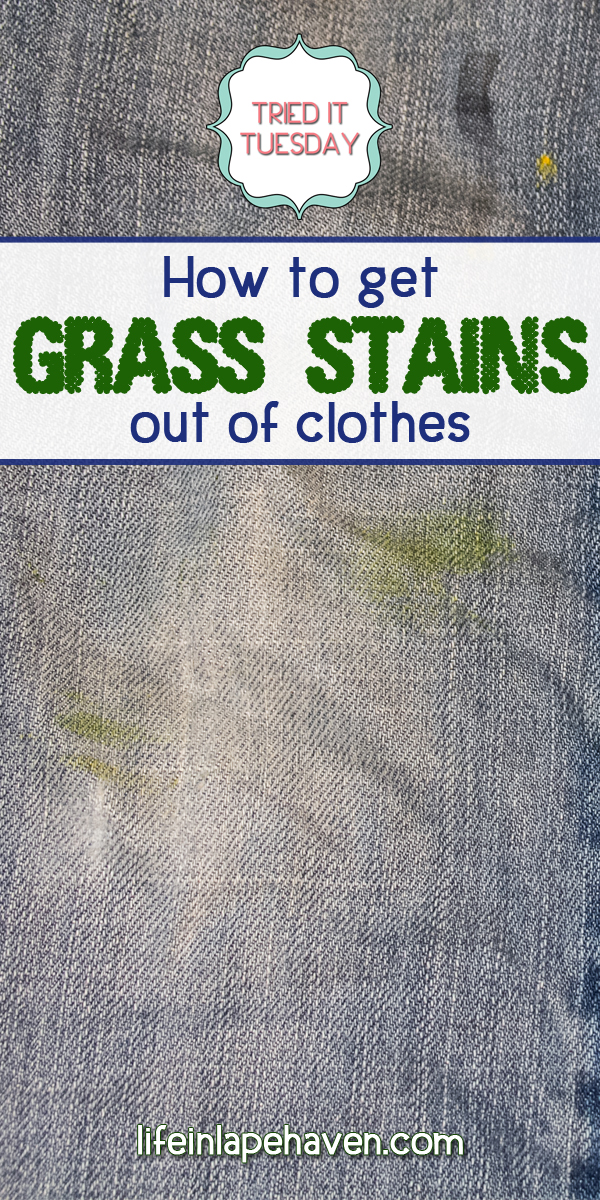 How To Get Grass Stains Out Of Jeans