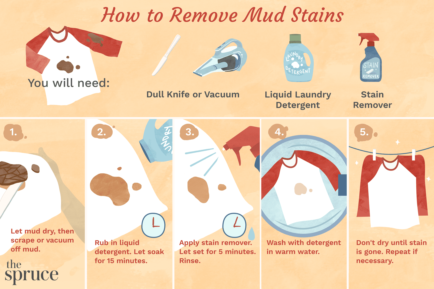 How to Get Mud Out of Clothes?