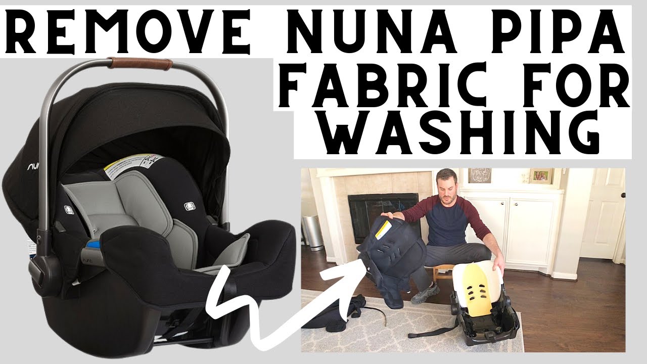 How to Wash Nuna Pipa Car Seat