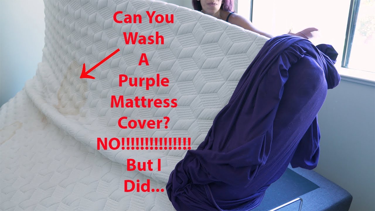 How To Wash Purple Mattress Cover