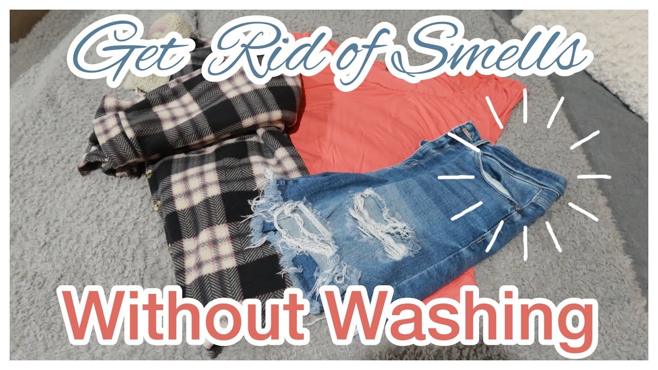 How to Get Rid of Odors in Clothes Without Washing