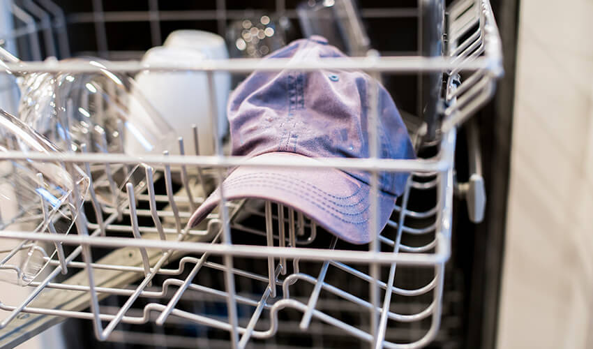 How to Wash a Hat in the Dishwasher