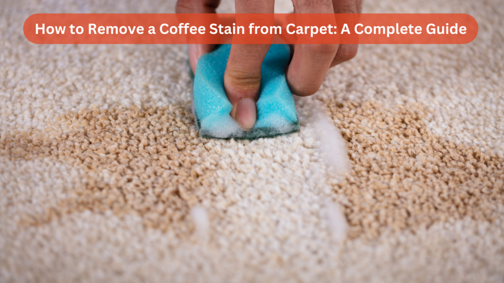 How to Remove a Coffee Stain from Carpet