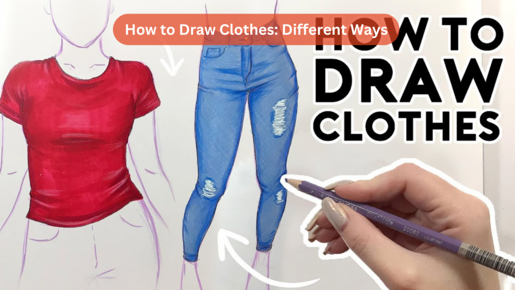 how to draw clothes