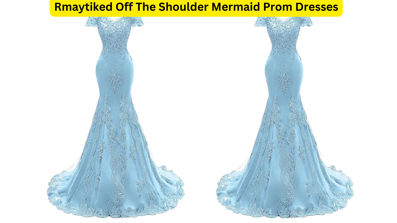 Rmaytiked Off The Shoulder Mermaid Prom Dresses