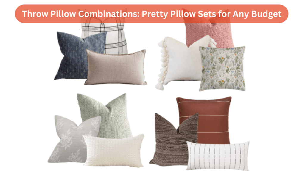 Throw Pillow Combinations