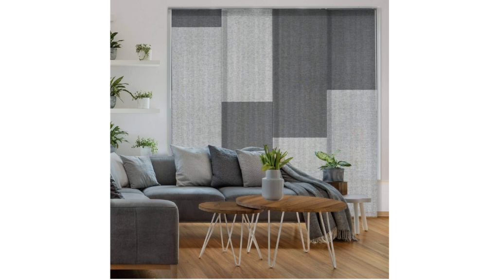 GoDear Design Deluxe Adjustable Sliding Panel Track Blind