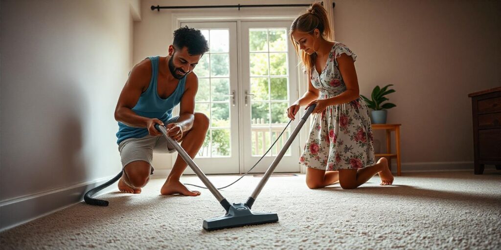 How to Clean Carpet Edges