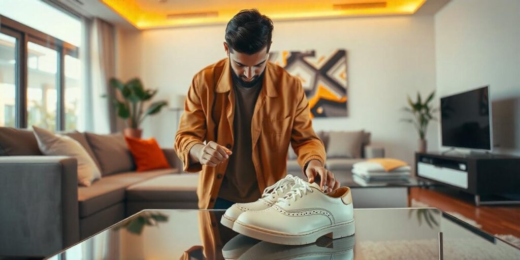 How to Clean White Leather Shoes