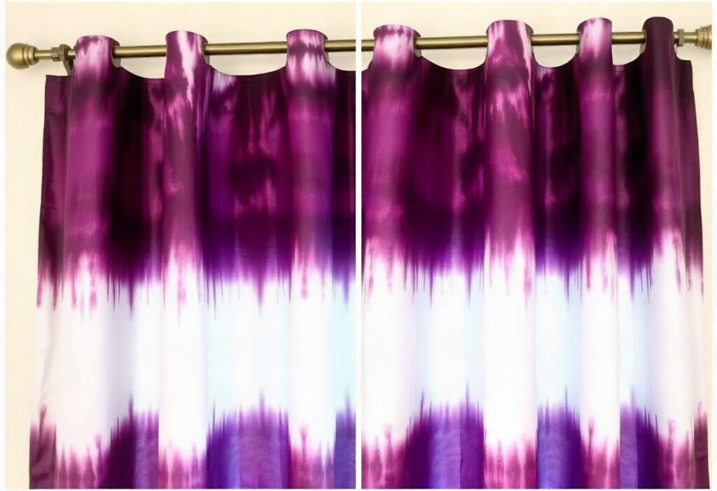 How to Dye Curtains