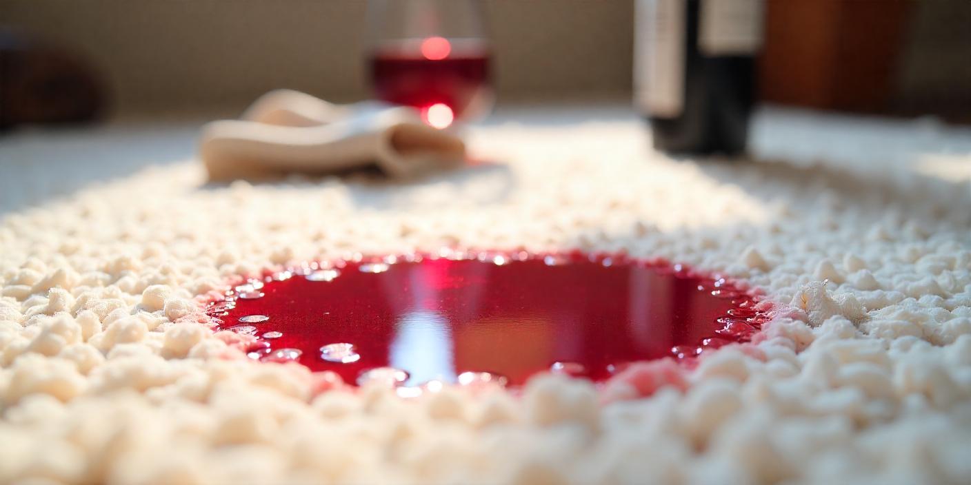 Remove Red Wine from Carpet