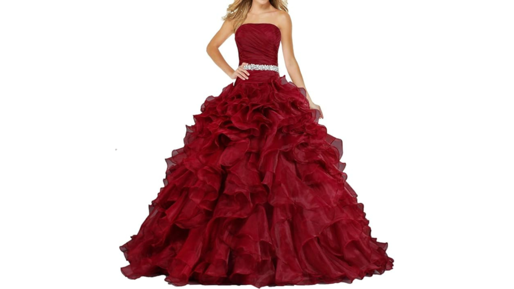 Women's Pretty Ball Gown Quinceanera Dress