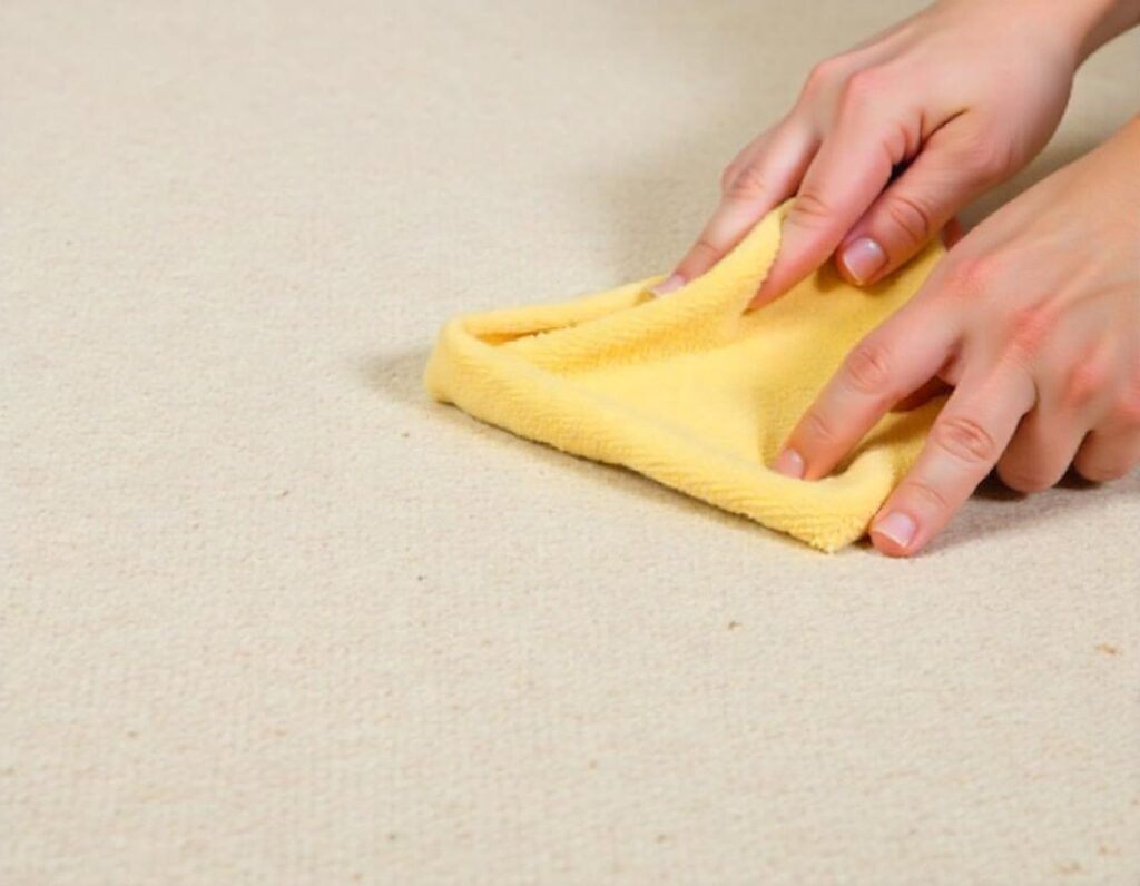 how to get candle wax out of carpet