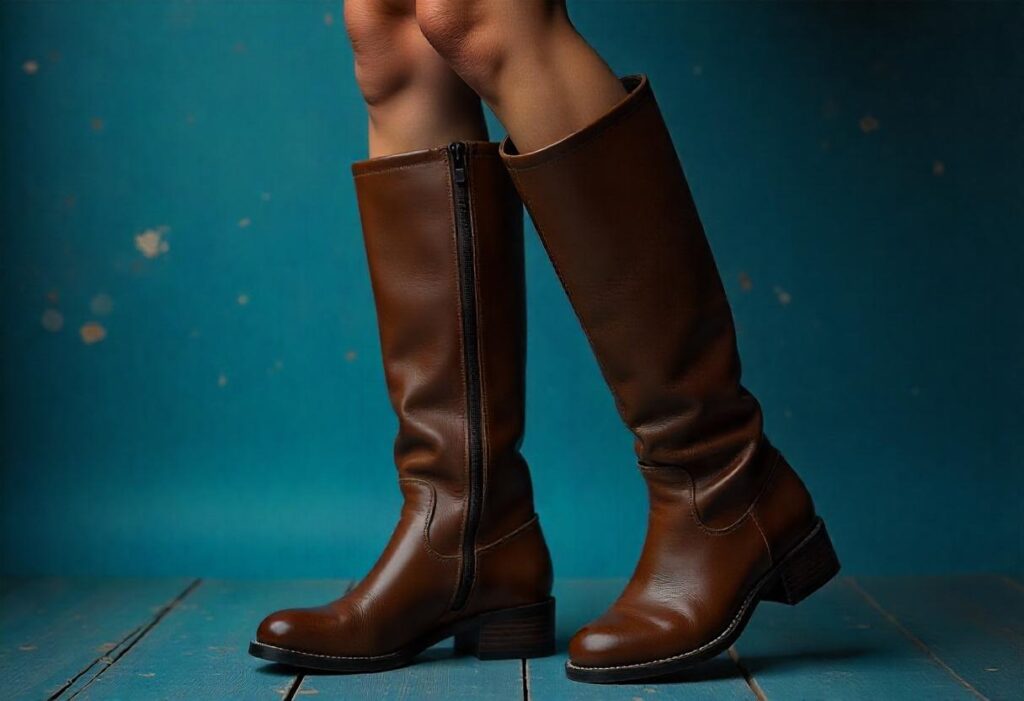 how to style brown boots