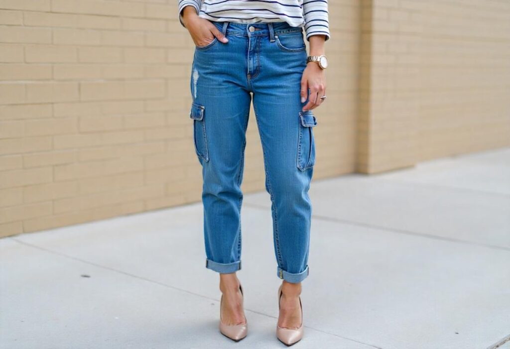 how to style cargo jeans